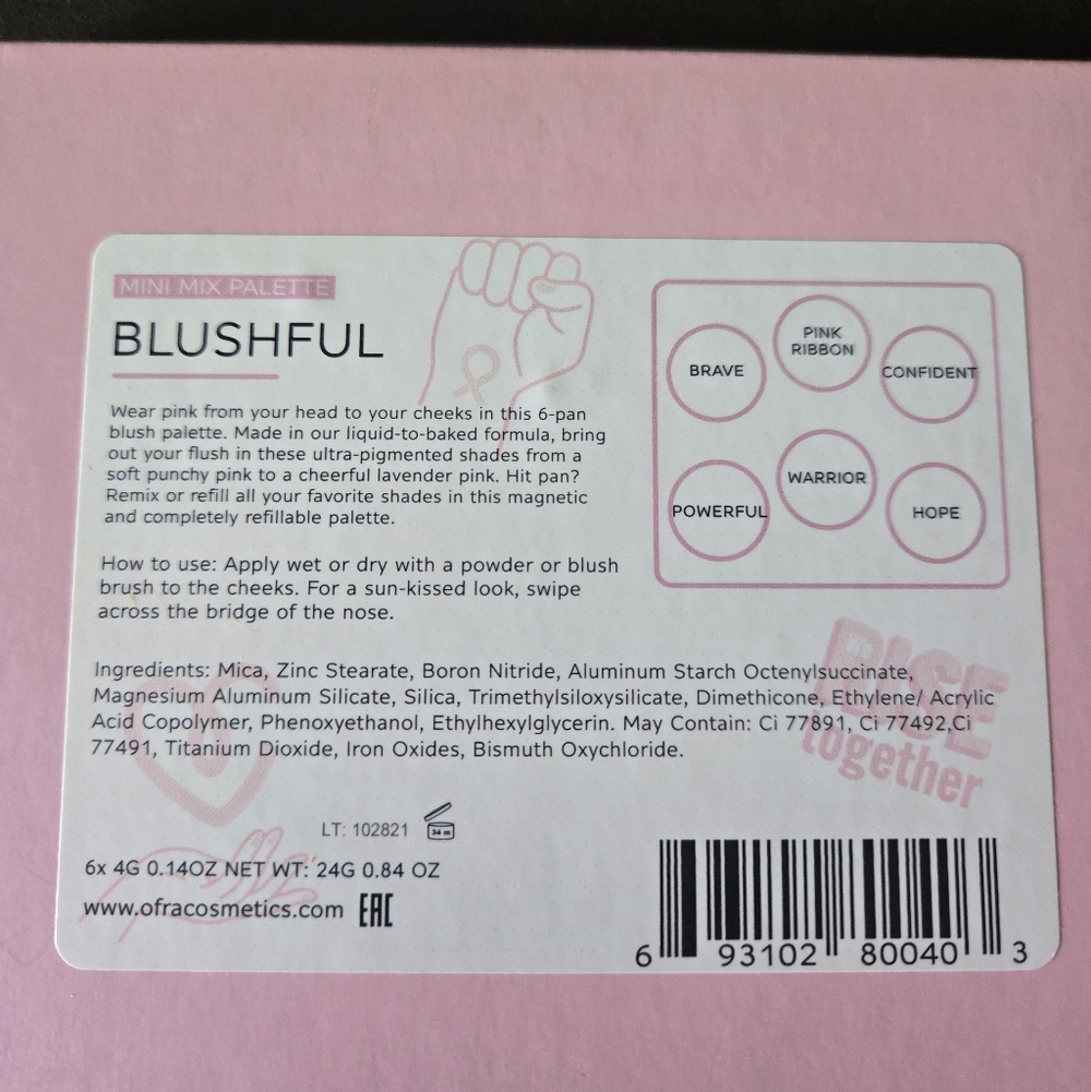 OFRA Mini Mix Palette Blushful - Picture 4 of 5